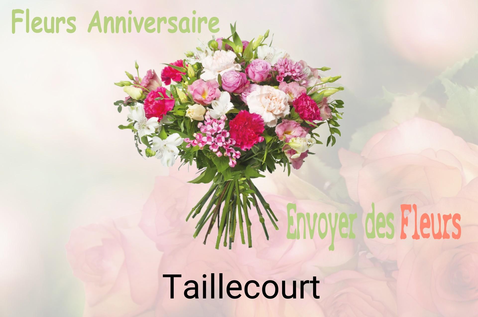Bouquet de fleurs d’anniversaire livré à Taillecourt