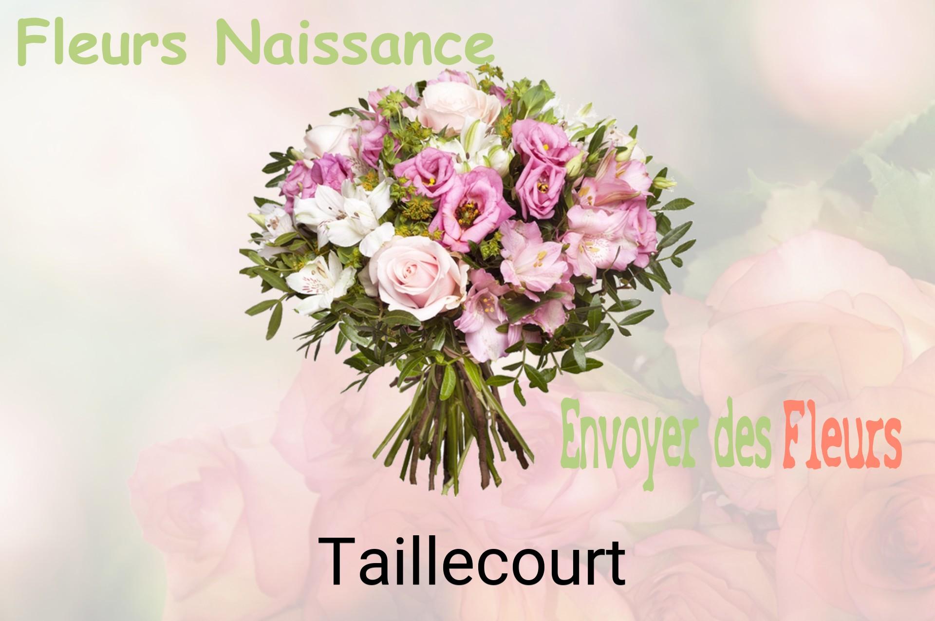 Bouquet de fleurs de naissance livré à Taillecourt